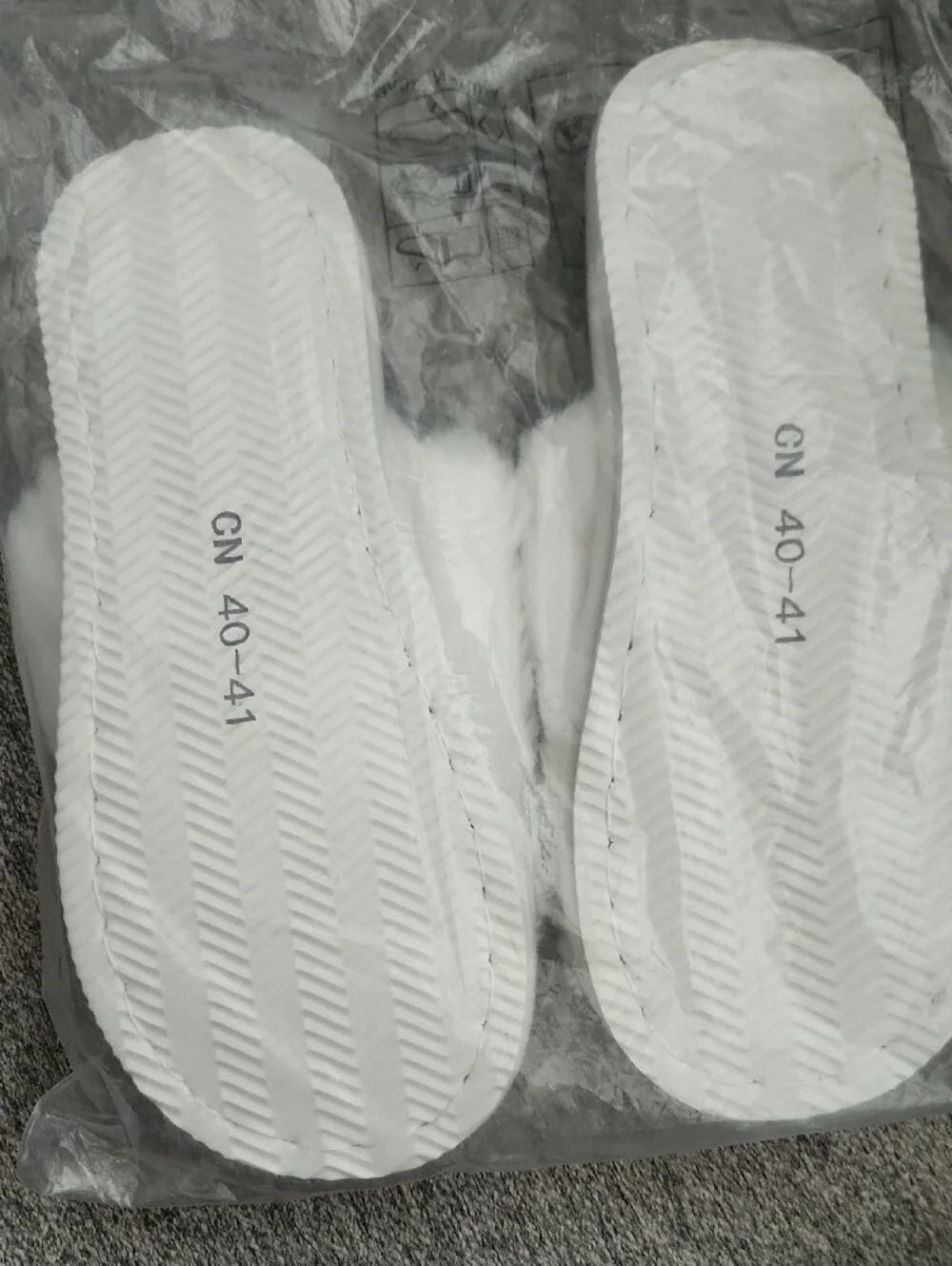 White Slipper with Pink Bow